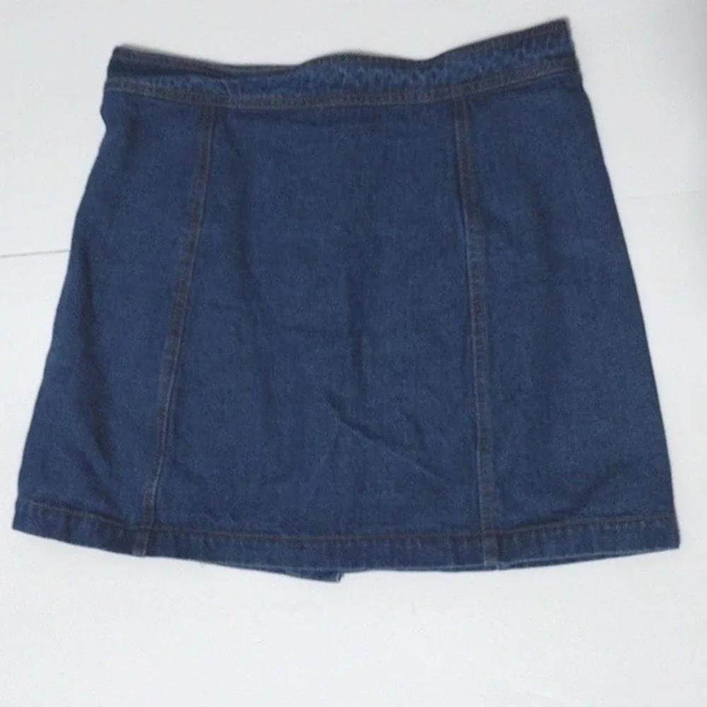 Sans Souci Blue Denim Mini Skirt - Picture 4 of 6